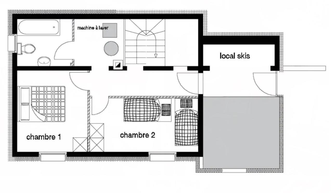 Chalet As Des Pics Нанда Экстерьер фото
